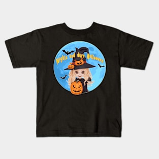 Nights and days Halloween 4 Kids T-Shirt